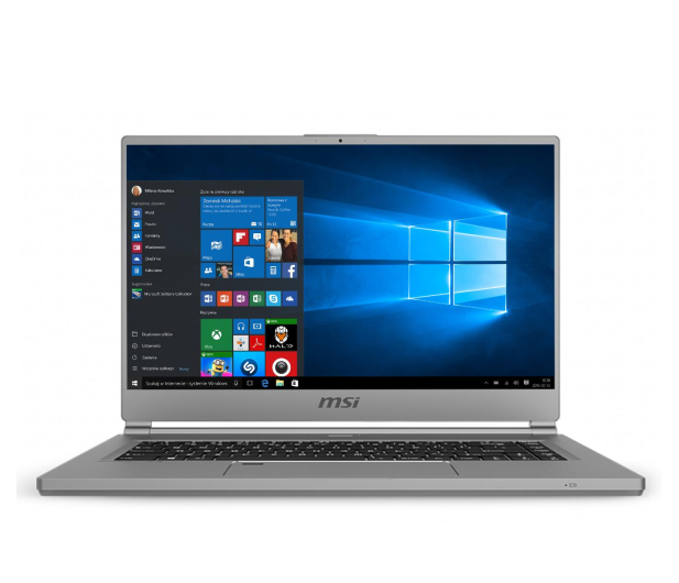 MSI P65 i9-9880H/16GB/512/Win10X RTX2060 - 499925 - zdjęcie